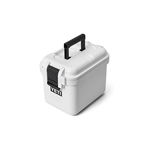 YETI LoadOut GoBox Collection, Divided Waterproof Cargo Case, Dry Box, Camera Case, Fishing Tackle Box - color: White, size: GoBox 15