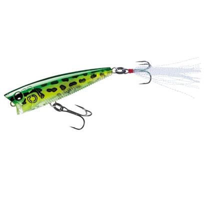 Yo-Zuri 3DB Popper, Floating, 3 Inch, 75mm, Gizzard Shad - color: Prism Frog
