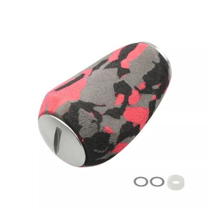 Compatible with Abu Garcia Shimano Daiwa EVA Camouflage Reel Handle Knob Spinning Baitcasting - color: Red