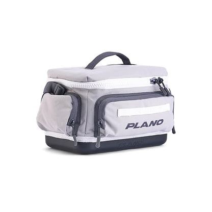 Plano Weekend 3500 Tackle Bag, Cutting-Edge Fishing Tackle Bag, Molded Waterproof Base, Spacious Storage, Die Cut Tool Sleeves, Daisy Chain Attachment Points - color: Coast, style: 3500 Tackle Case