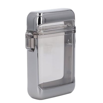 ID Badge Holder Case, Airtight Secure Rubber Seal Multifunctional Storage for Water Sports Outdoor Activities Durable Plastic 10cm Capacity with Lanyard
