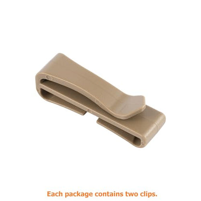 TACNEX Tactical Backpack Strap Clip Webbing Keeper Holder MOLLE Belt Hook Retainer Harness/Sling/Bag/Military Strap Stays - color: Khaki, size: 1"