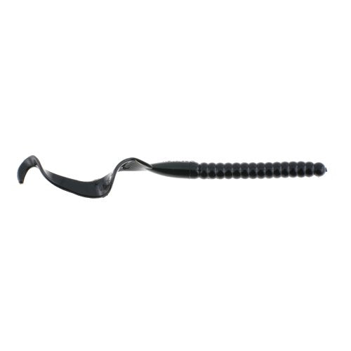 Berkley PowerBait Power Worms Fishing Soft Bait - color: Black, size: 10" (8 Count)