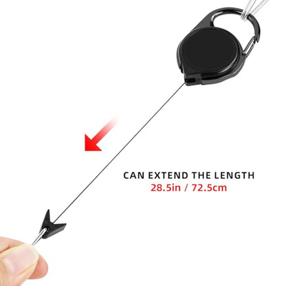 Fishing Fly Fishing Zinger Retractor, Fishing Knot Tool,Line Clipper Retractor for Fly Fishing, Freshwater Saltwater Angler Accessories Lightweight Durable Design - size: 1 Pcs+1 Single Cut