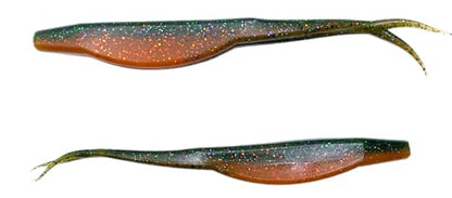 Phat Pak Baits - Drunkin Shad Zoom Super Fluke Style Soft Jerkbait 5" 20ct Soft Plastic Bass Fishing Lure - color: Bluegill