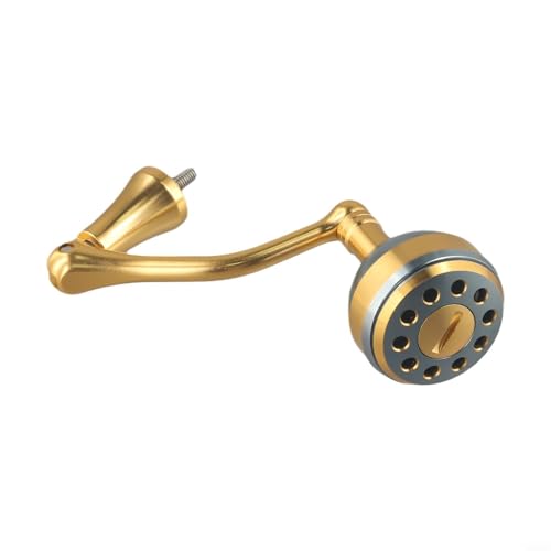 Aluminum Alloy Reel Handle Replacement With Round Knob For Most Fishing Reels, Long Lever Design For Better Control(M) - size: M