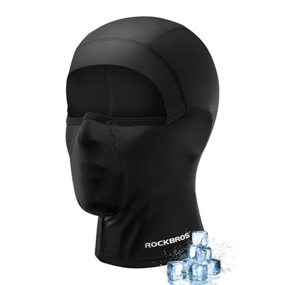 ROCKBROS Balaclava Face Mask Breathable Full Face Mask for Summer Cooling Neck Gaiter Sun Protection for Men Women Face Cover