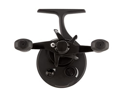 13 Fishing - Descent - Inline Ice Fishing Reel - 2.7:1 Gear Ratio - Left Hand Retrieve (Gen 2) - D2-2.7-LH, Black