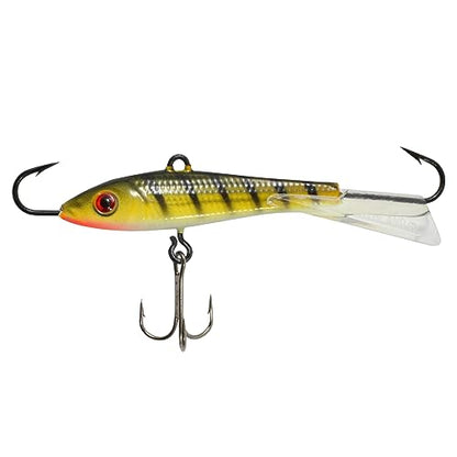 Northland Tackle Puppets - color: UV Green Perch, size: 1 OZ