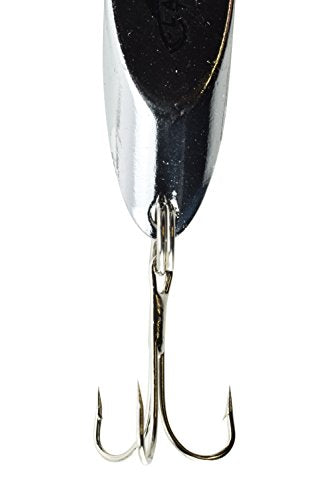 1/8-2oz / 3.5g-60g Silver Chrome Casting Spoon Fishing Lure Jig - 4 Pack - size: 1.5oz