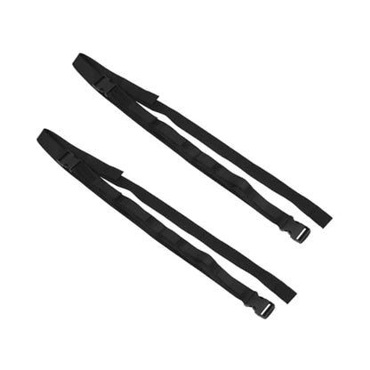 2Pcs Vehicle Mounted Fishing Rod Holder Strap Portable Car Fishing Pole Carrier Durable Fixing Band for Easy Installation and Storage of Up to Rods