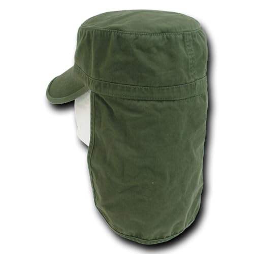 Rapiddominance Foreign Legion Cap - color: Olive, size: Small-Medium