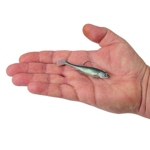Berkley PowerBait Minnotator Fishing Soft Bait - color: HD Emerald Shiner, size: 3 in - 1/4 oz