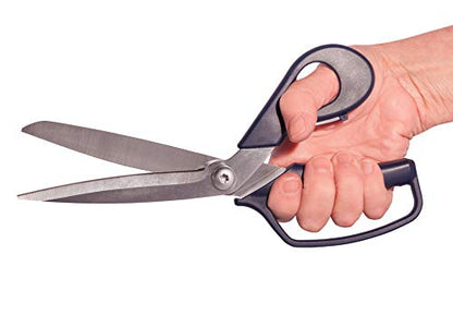 Ascend Tools 10 inch Carbon Steel Shears - Kevlar, Dyneema, Vectran, Spectra, Technora, Nomex, Innegra, Dacron, Fiberglass, Carbon Fiber, Breathers - size: 10"