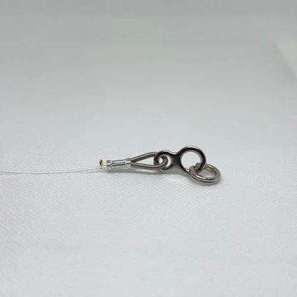 Fishing Shock Leader Line for Jigging and Trolling or Bite Guard Line 100-300 Pound Line - size: 12 inch (100 pound line), style: Figure 8 + Split Ring