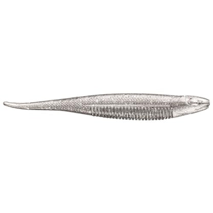 Strike King Strike King Spotlight Shim-E Minnow Fishing Lure, Soft Plastic Jerkbait, 6-Pack - color: Carolina Chrome, size: 5"