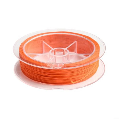 8-Strand Polyester for Braided Fly Line Backing 20lb or 30lb 50m Dacron with Pre-Tied Loop for Trout Bass and Freshwater Fishing, High Strength - size: C