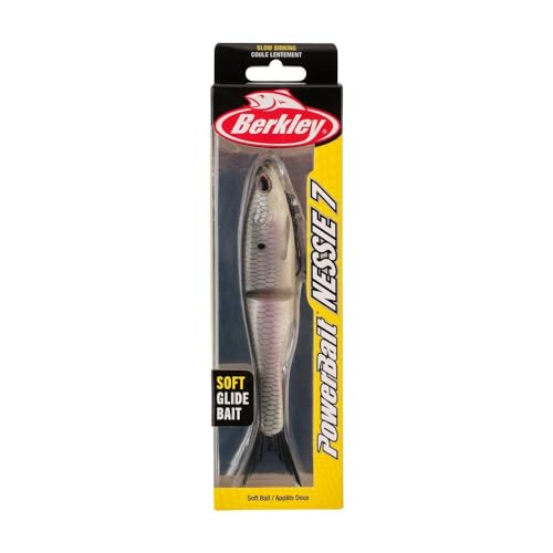 Berkley PowerBait Nessie Fishing Soft Bait - color: Hickory Shad, size: 7in - 1 oz