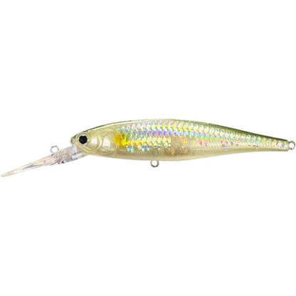 LUCKY CRAFT Pointer 100DD-S, Saltwater Surf Fishing Lures, Jerkbait, Halibut, Surf Perch, Calico Bass, White Seabass, Striped Bass, Sinking, Fishing Gear - color: 829 MS Ghost Ayu