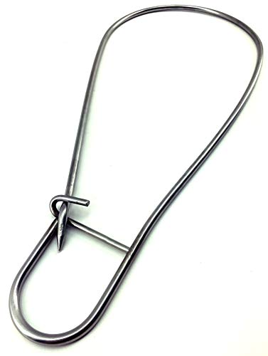 SPEARFISHING WORLD Heavy Duty Stainless Steel Fish Stringer for Spearfishing, Freediving and Scuba Diving