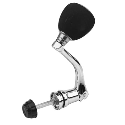 Fishing Reel Handle, Metal Spinning Reel Handle, Lightweight Rocker Handles Offers Firm Fixation with Hex Trunk for Series 2000 and 3000, Reel Repair Replacement