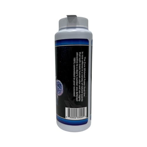 Pure Whitetail Mezmerize Power Dust | All Season Natural Overhanging Licking Branch Mock Scrape Powder | Hunting Scent Eliminator | Cover Scent | Deer Scrape | 4 oz Bottle