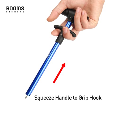 Booms Fishing R2 Hook Remover Squeeze-Out Fish Hook Tools 3 Colors Available - color: 10inches Blue