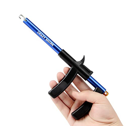 Fishing Hook Remover, Aluminum Fish Hook Remover Tool, Fish Hook Remover Tool Fishing Accessories 9.6in - color: Blue