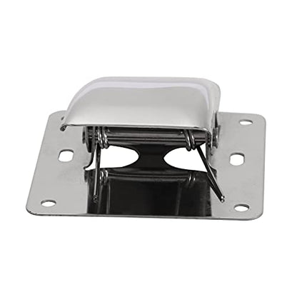 Fish Fillet Clamp, Stainless Steel Fish Tail Clip Deep-Jaw Fishing Grip with 6 Screws for Cleaning Table Bait Board, Fish Cleaning Tool
