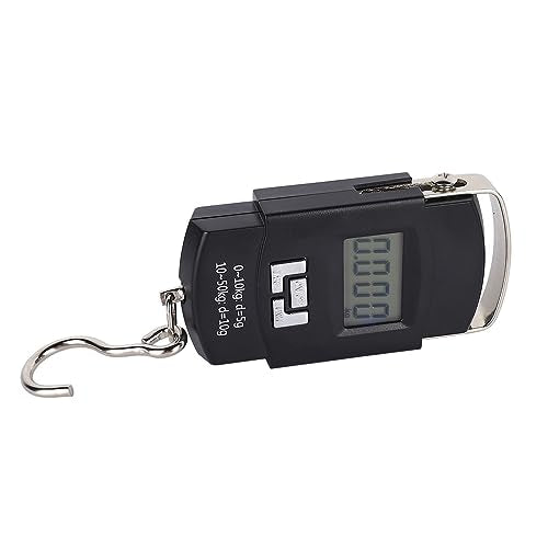 FLEXMAN Digital Hanging Scale, 50Kg Night Vision LCD Display Fishing Scale, Portable Luggage Scale with Handle for Travel Farm Hunting Fishing Outdoor