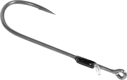 BKK DROPSHOT - Long Shank Bass Hooks | Hyper Carbon Steel | Bait Keeper | Epoxy Sealed Eye | Super Slide Coating | Cold Forged Shank - size: 2/0