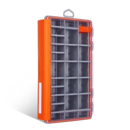 Waterproof Fishing Tackle Box,Lure Box and Terminal Tackle Storage,3600 and 3700 Tackle Trays, Tackle Organization with Removable Dividers (3600-Medium Size) - size: 3600-Medium Size