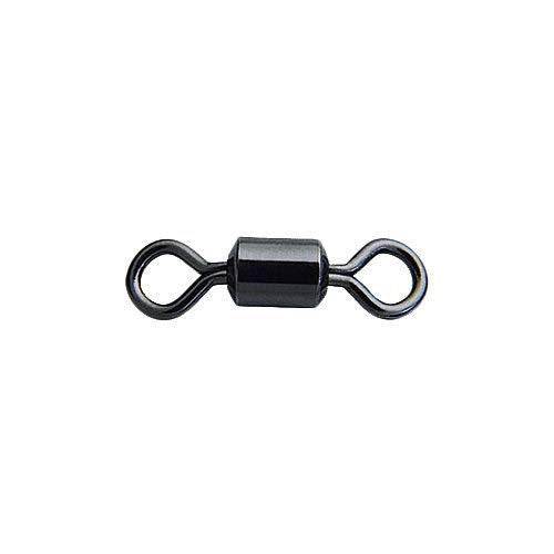 Tsunami Strong Swivel Pro Barrel Swivels Black Chrome [Size 10-1/0] - size: 6 (50pk, 65lb)
