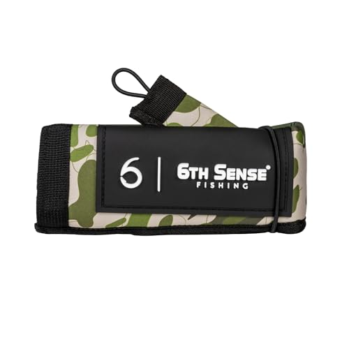 6th Sense ProSix Rod Sleeve – Hook-Resistant Neoprene Covers for Superior Durability, Color-Coded Rod Storage or Organization, Floating Material (Senses - Duckland, Spinning) - color: Senses - Duckland, style: Spinning