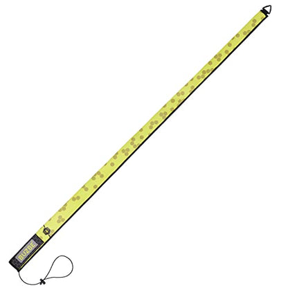BUZBE Casting Quik-Shield Rod Cover, Fishing Rod Sleeve, Rod Sock, Neoprene Rod Cover, Casting Rod Cover - color: Yellow Hex