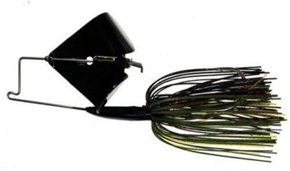 Buzzbait - color: AL 420/ Black Nickel Delta Blade, size: 3/8 oz