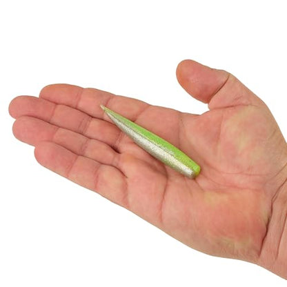 Berkley Gulp! Saltwater Dragon Tail Fishing Soft Bait - color: Key Lime Chrome
