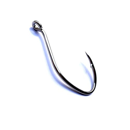 Catfishing Hooks Big River Bait Hook 25/50/100pcs, Fishing Hooks for Saltwater Freshwater,Catfish Striper Flathead Carp Bass 1# 1/0 2/0 3/0 4/0 6/0 8/0 10/0 - size: 50PCS 1/0