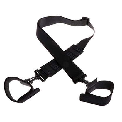 Kisangel 1set Fishing Rod Sling Strap Comfortable Fishing Rod Carrier Lightweight and Shoulder Band for All Heights