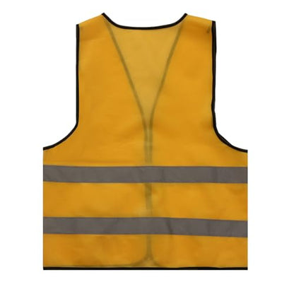 Fishing Vest - Work Vest for Men V Neck Zip Up Lightweight Breathable Sleeveless Utility Jackets Mesh Outwear Vests 2026 - color: 02# Yellow