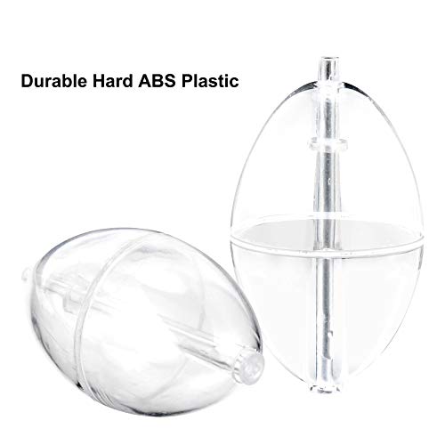 Dr.Fish 10 Pack Fishing Slip Cast Spin Floats Line Float 3 Sizes Fly Fishing Bobbers Oval Floats Bubble Bobber