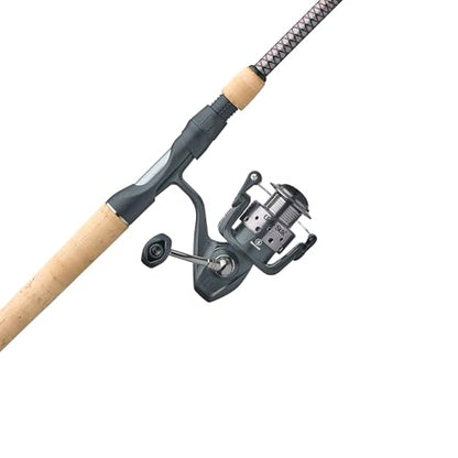 Ugly Stik Elite Spinning Reel and Fishing Rod Combo - size: 30 Size Reel - 6'6" - Medium - 2pc - Multicolor, style: New Model