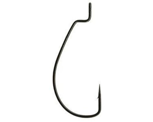 Gamakatsu 25 Pack EWG Offset Worm Hook - color: Black, size: 2