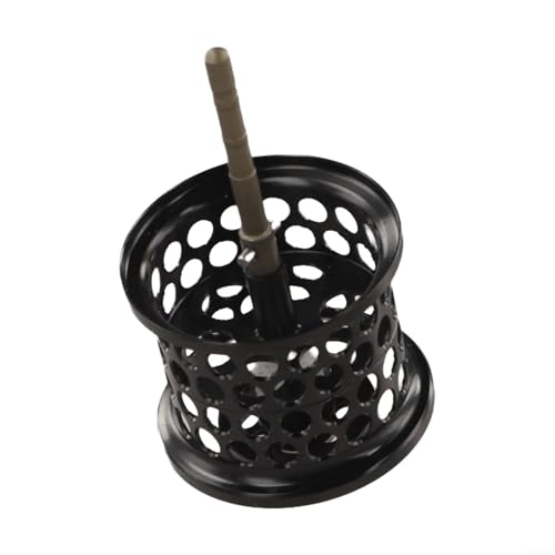 FABULETTA Spool for Casting Reel, Lightweight Aluminum Bobbin, Compatible with Tatula SV TW/SV-100, 4 Colors, Fishing Reel Parts Repair(black) - color: black