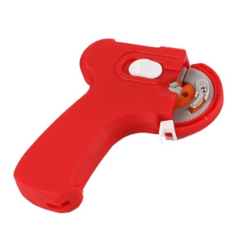 Automatic Fishing Knot Tying Tool, Electric Hook Tying Machine, Professional Fast Hook Line Tier with Internal Routing and Anti Detachment for Secure Knots - color: Red