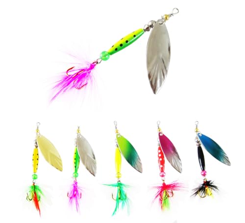 Pack of 25 Fishing Lure Making Supplies Material Spinner Body Kit Sinker Fishing Weight 1/8oz