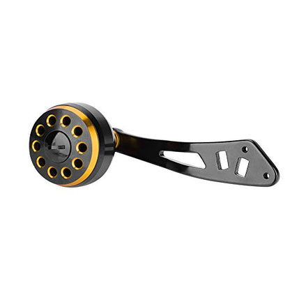 Fishing Reel Handle, Reel Replacement Power Handle, Reel Handle with Assembly Parts, Metal Fishing Spinning Reel Handle Grip for Abu Round Baitcast