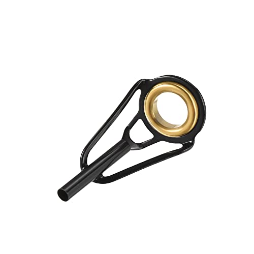 PATIKIL Fishing Rod Tips Repair Kit Stainless Steel Ring Guide for Saltwater Freshwater Fishing - size: 1.8mm