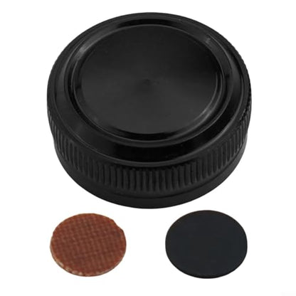 Baitcast Reel Accessories Spool Tension Knob Cap with Improved Adjustment Features (Black) - color: Black