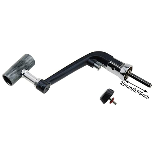 Fishing Reel Rotary Knob Power Handle 5000-7000 Series for Spinning Reel Grip Parts, Metal Handle